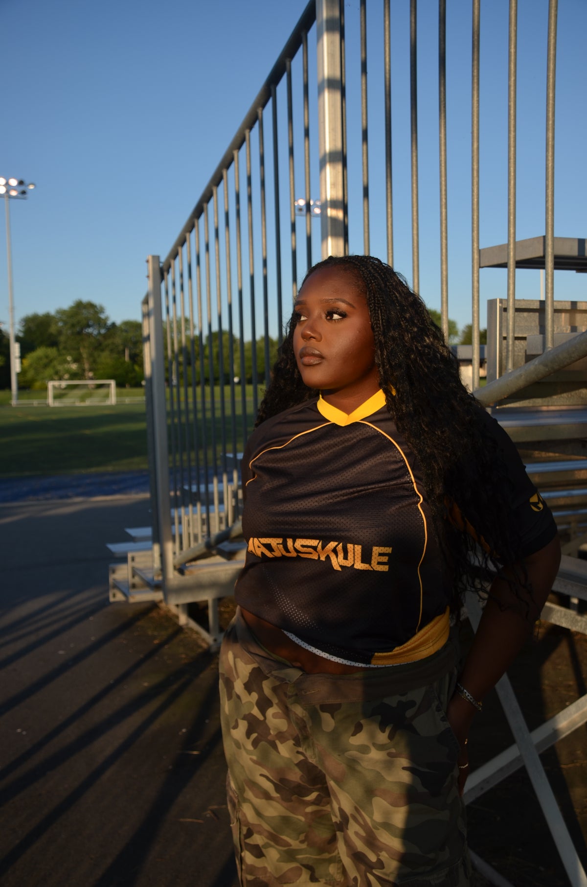 MAJUSKULE JERSEY (YELLOW AND BLACK)