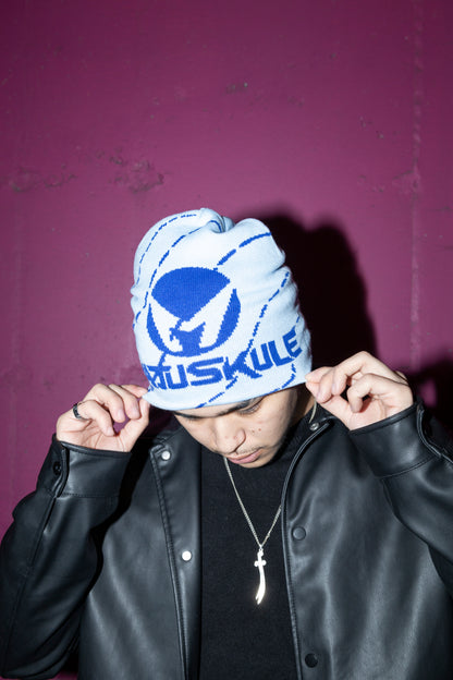 BEANIE AZURE BLUE